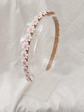 Diadeem Madeliefjes - Roze