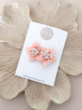 Haarspeldje Lotus - Peach