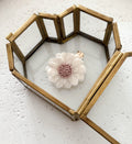 Wool Flower Haarspeldje - Lila
