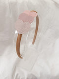 Diadeem Hearts - Oud Roze