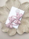 Silk Bow Set - Oud Roze