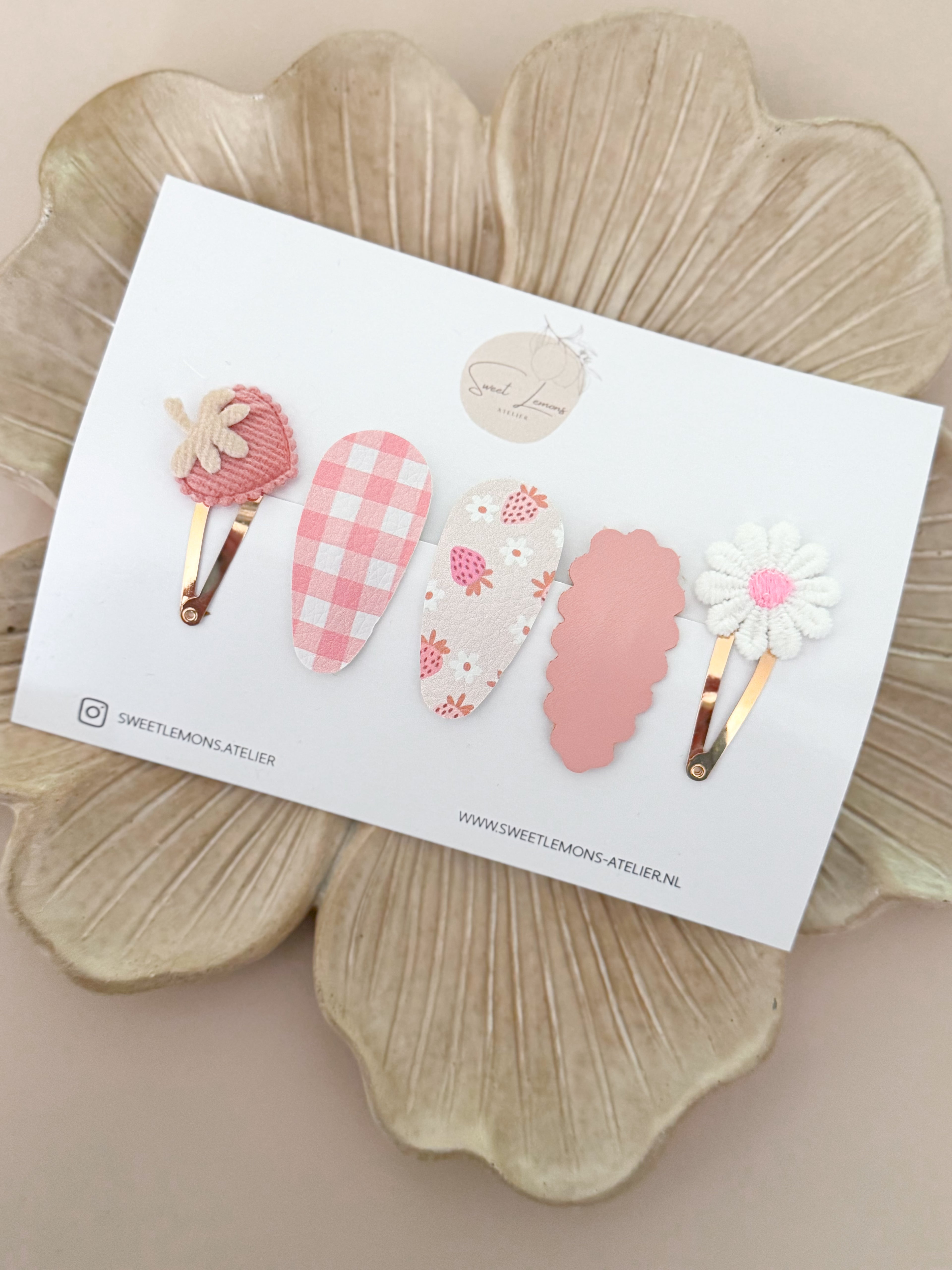 Klikklak Setje - Strawberry Blush