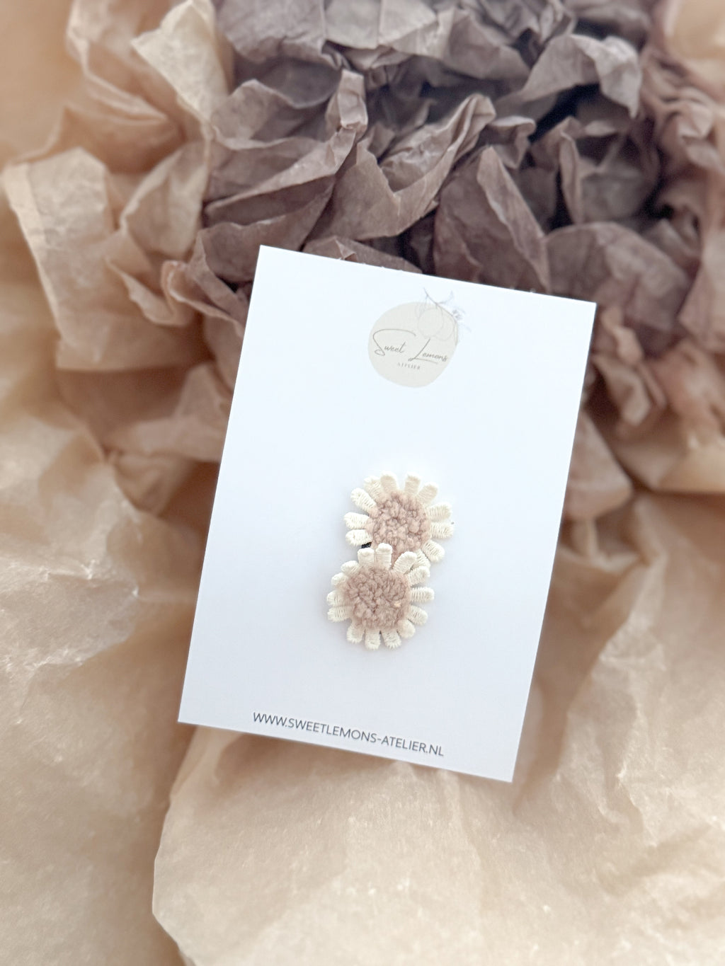 Antislip Haarspeldje - Cozy Flowers