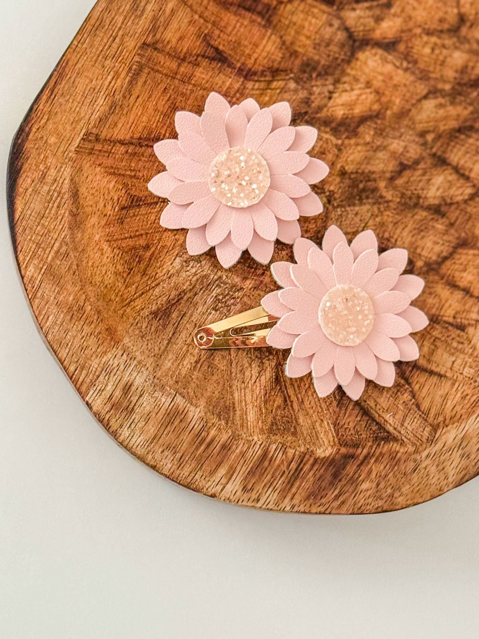 Haarspeldje Dahlia - Blush