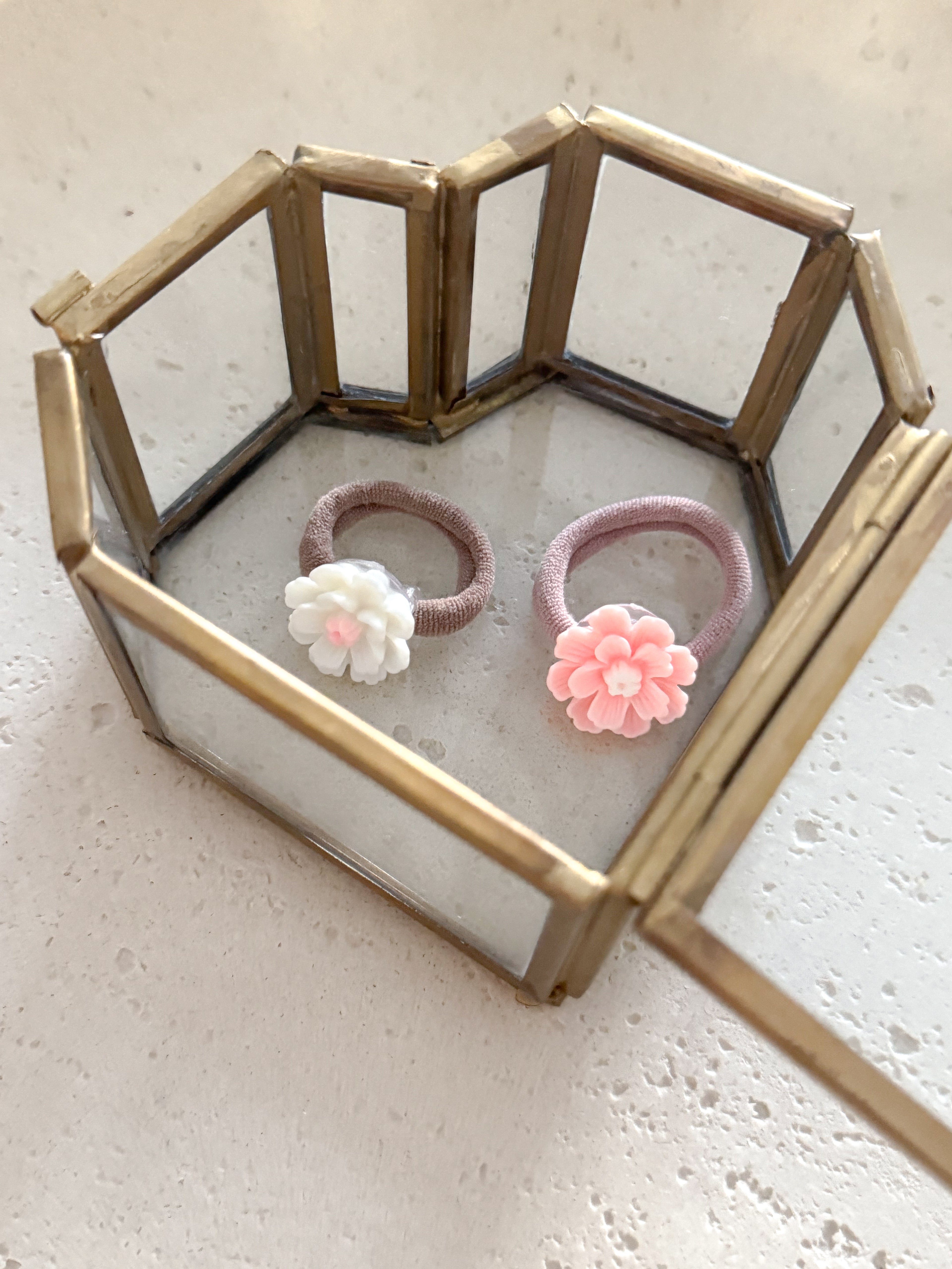 Haarelastiek Bloom - Roze