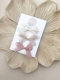 Silk Bow Set - Pink Party