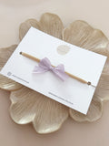Haarband Silk Bow - Lila