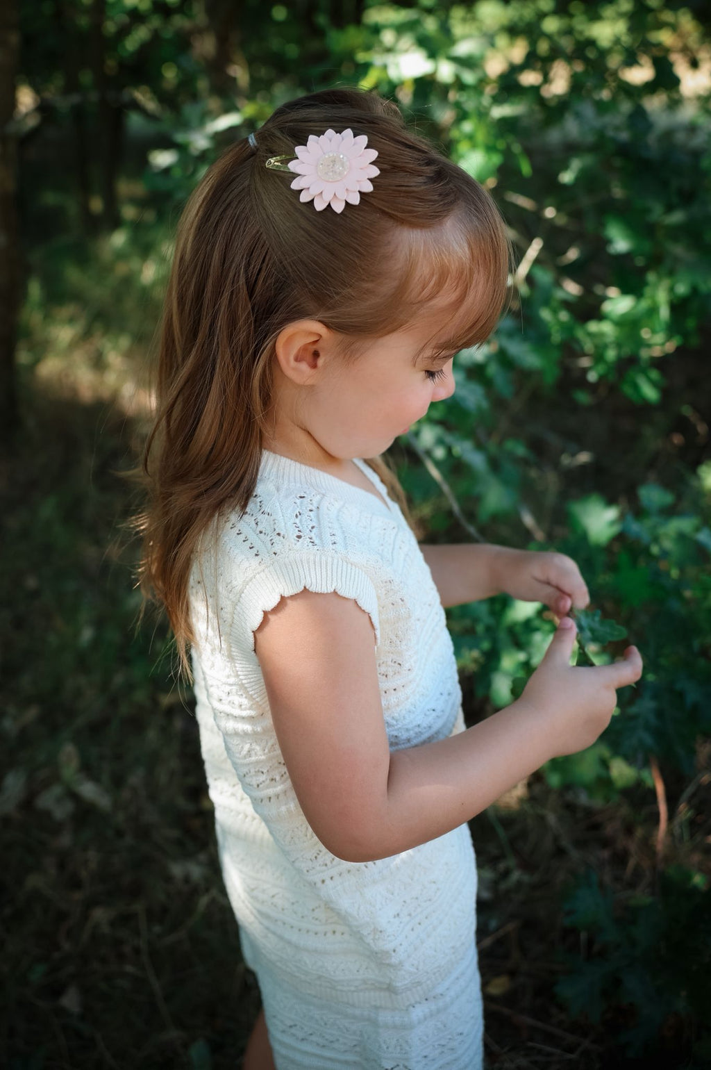 Haarspeldje Dahlia - Blush