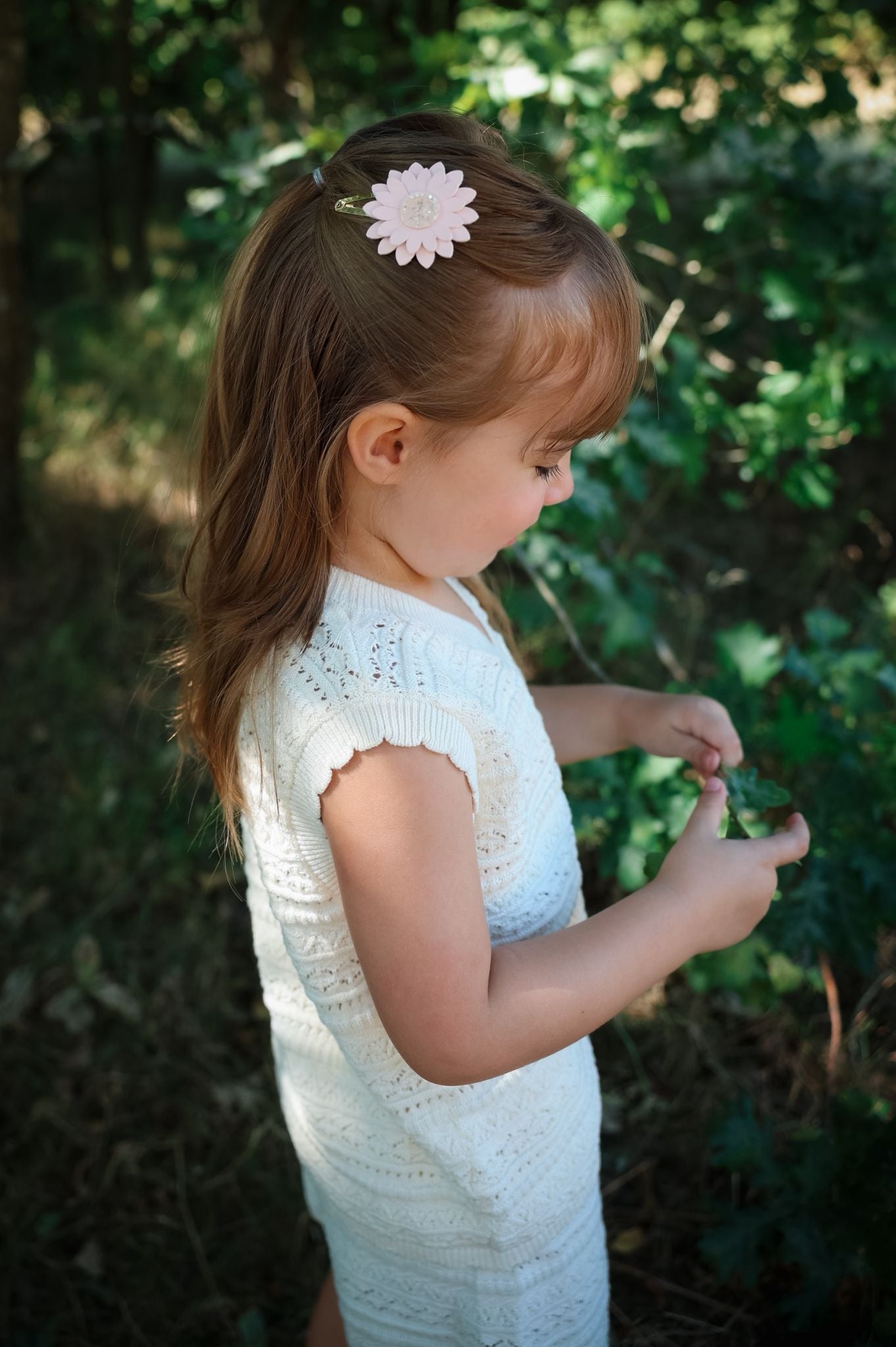 Haarspeldje Dahlia - Blush