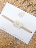 Haarband Cozy Flowers - Blush
