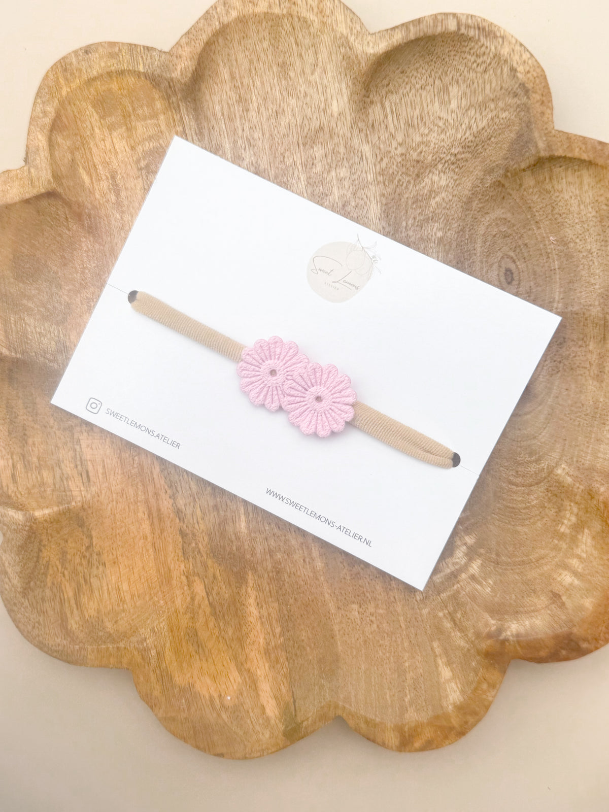 Haarband Bloom - Roze