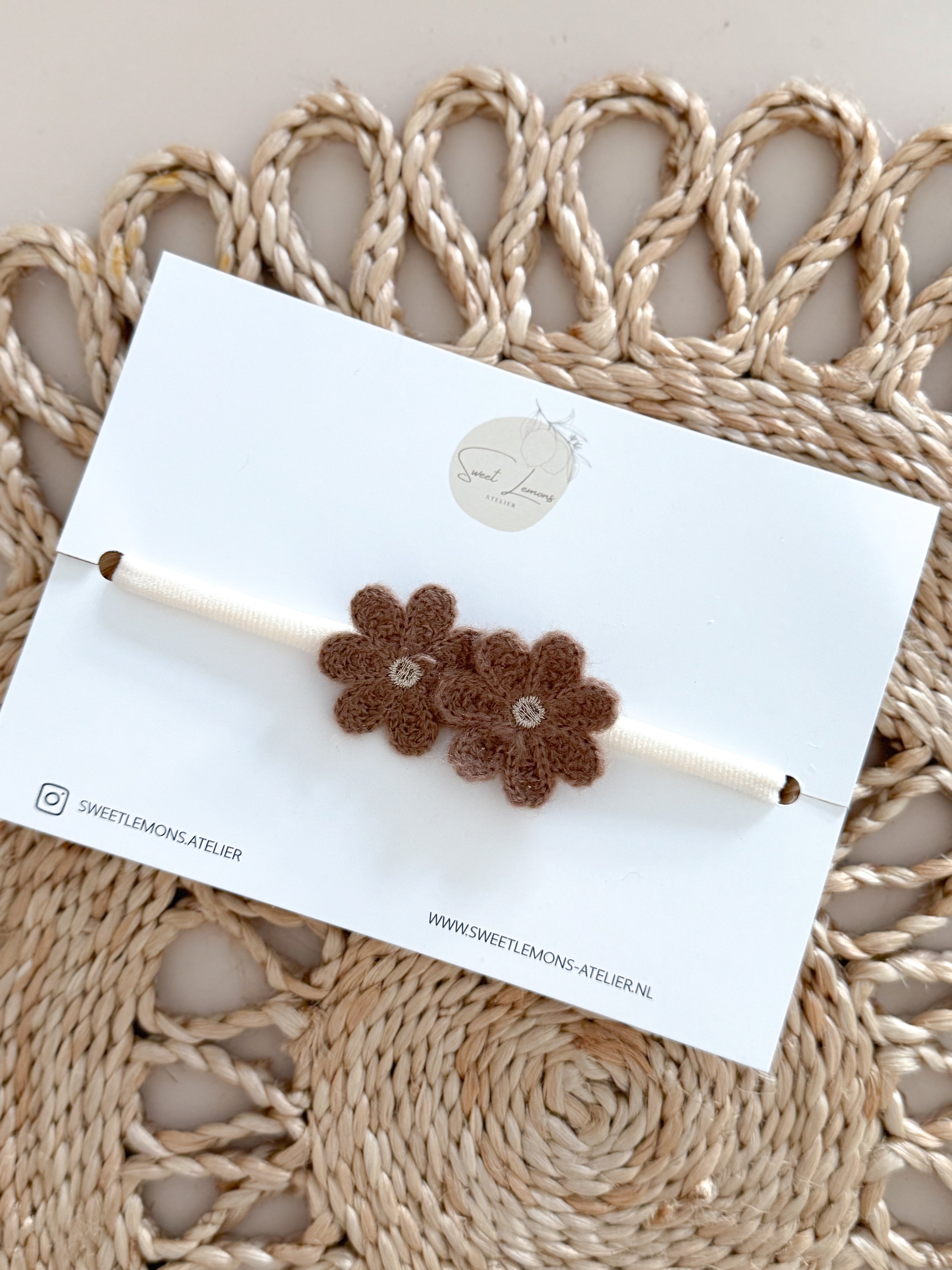 Haarband Faye - Bruin