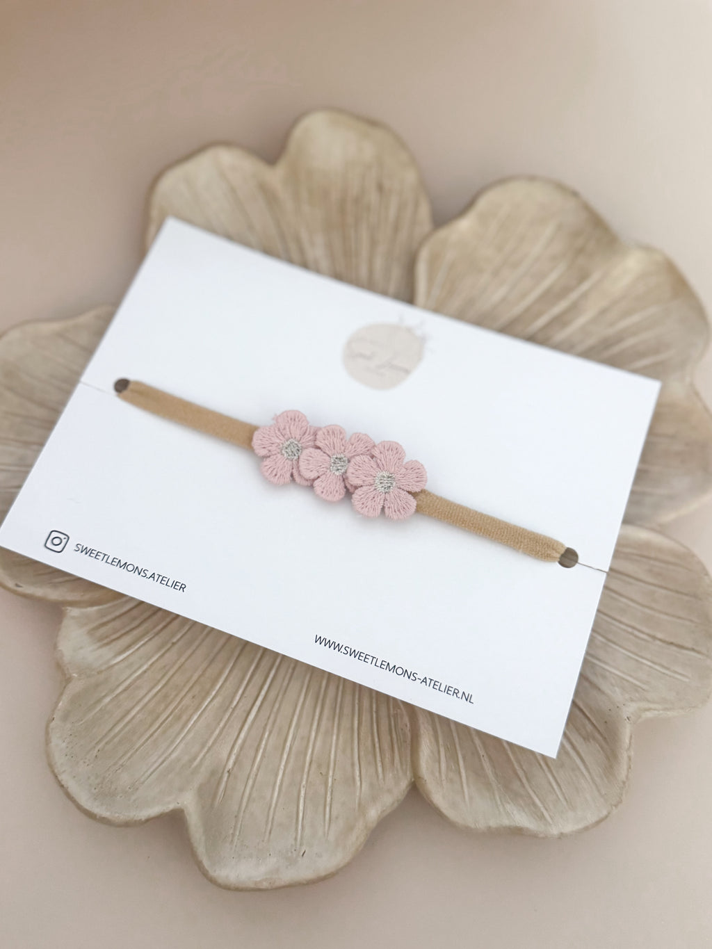 Haarband Blossom - Roze