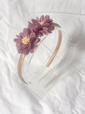 Diadeem Poppy - Mauve