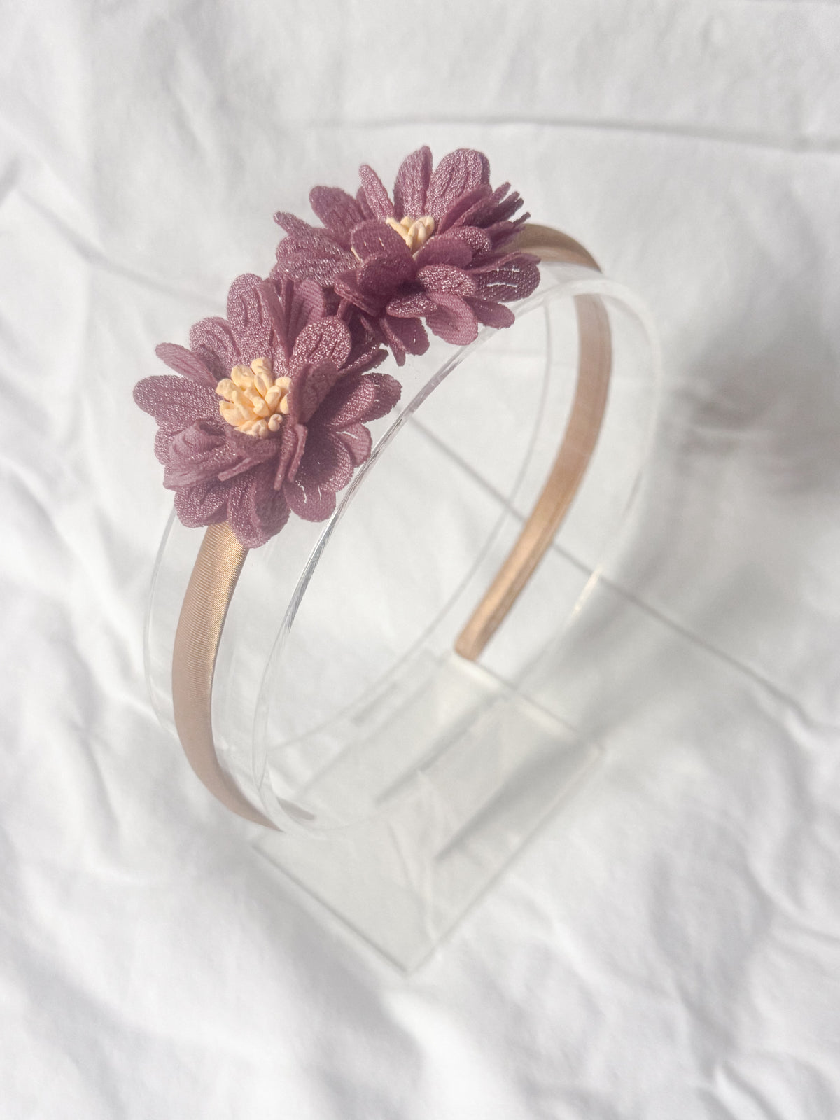 Diadeem Poppy - Mauve
