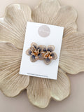 Haarspeldje Lotus - Beige