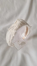 Haarband Embrodery Knot - Wit