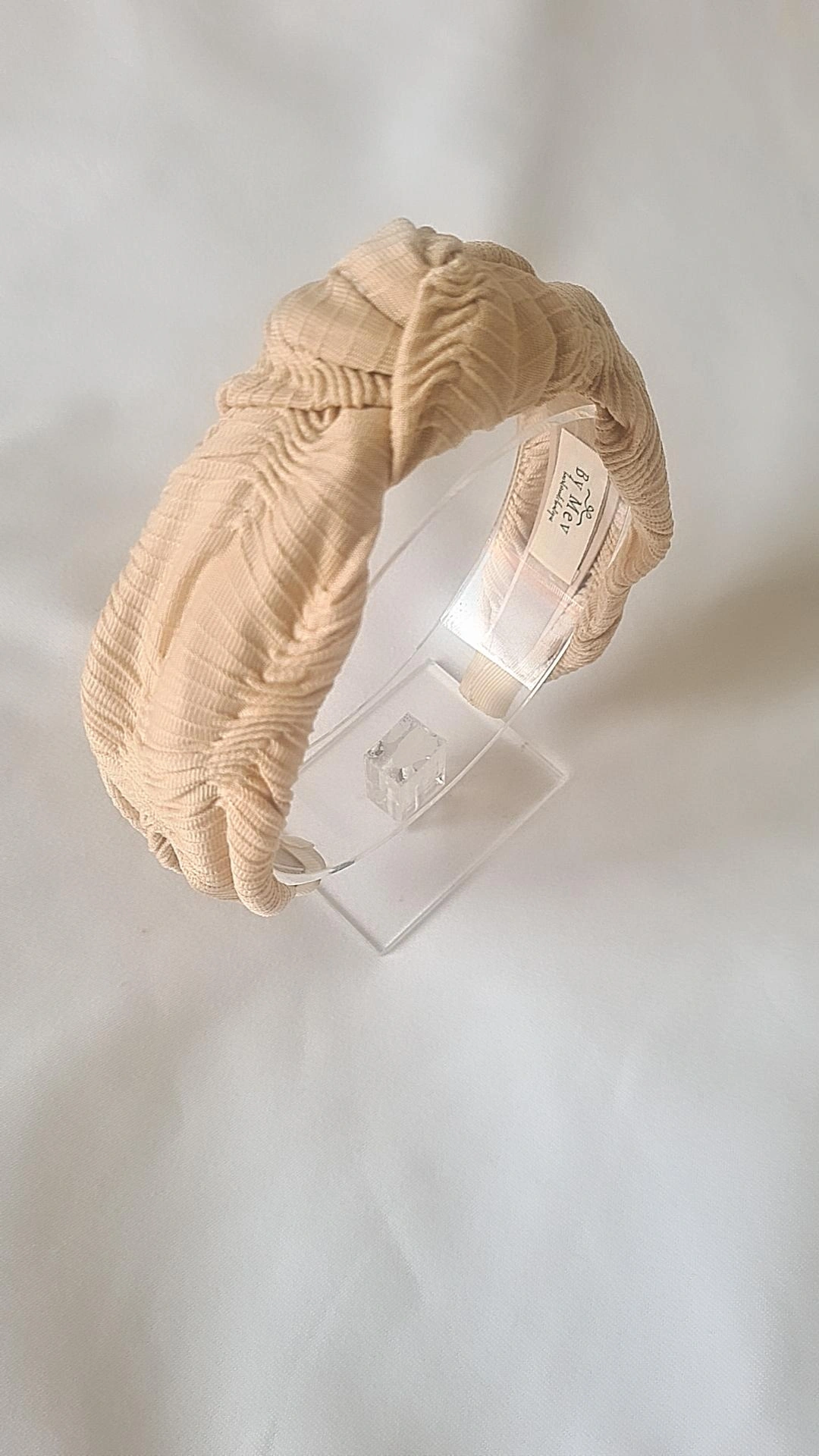 Haarband Knot Wave - Crème