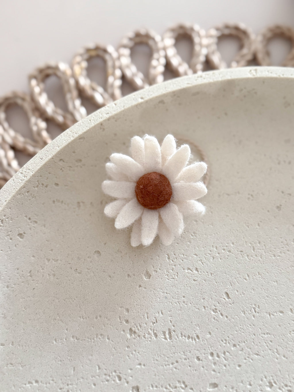 Haarelastiek Daisy - Crème