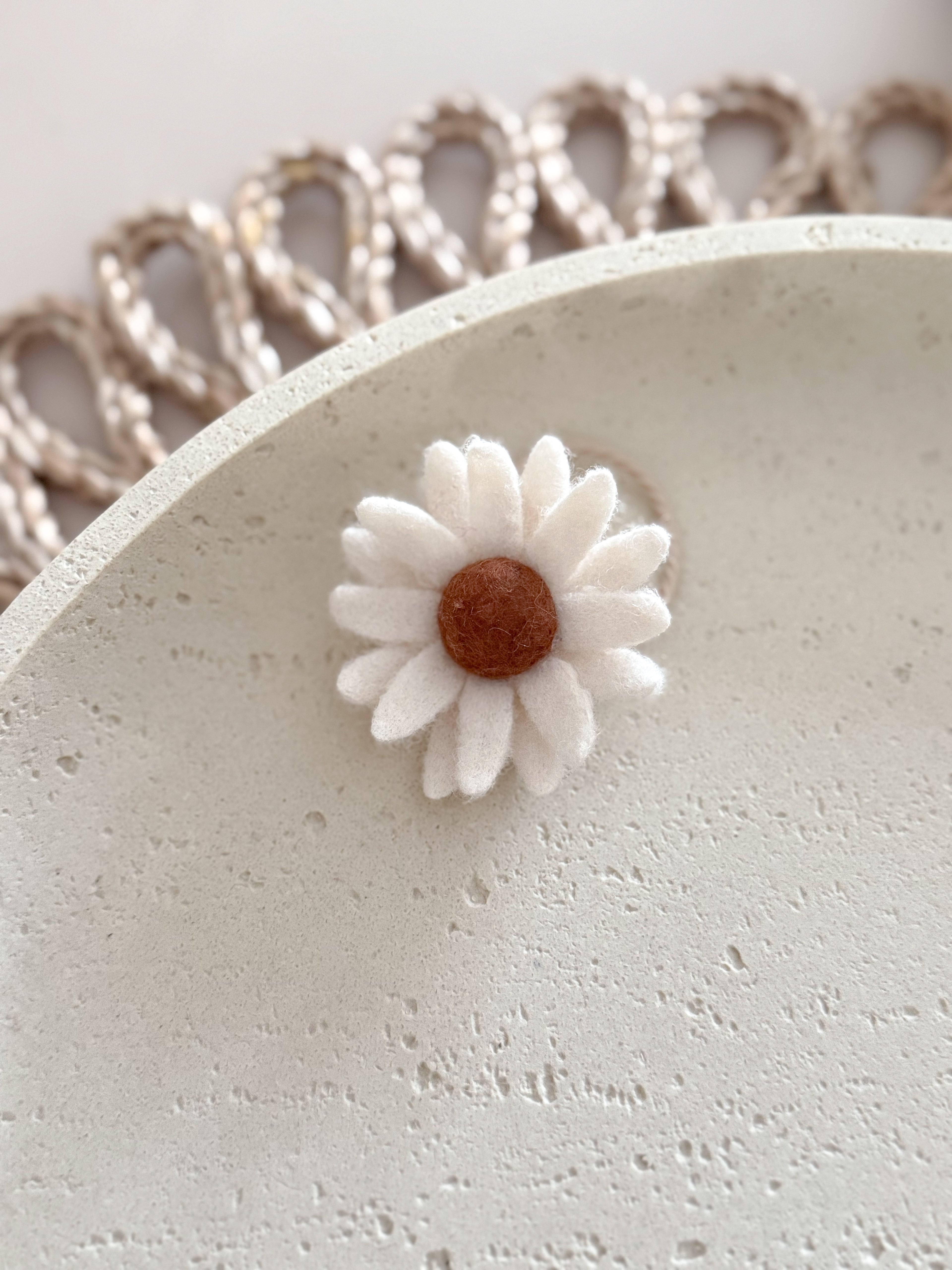 Haarelastiek Daisy - Crème