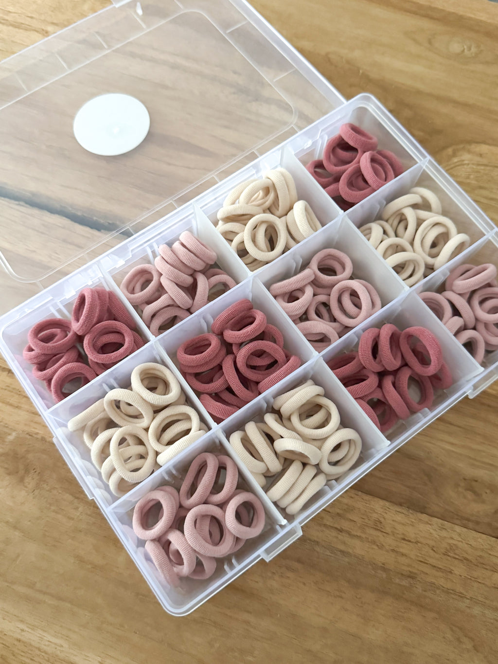 Doos Haarelastieken - Roze