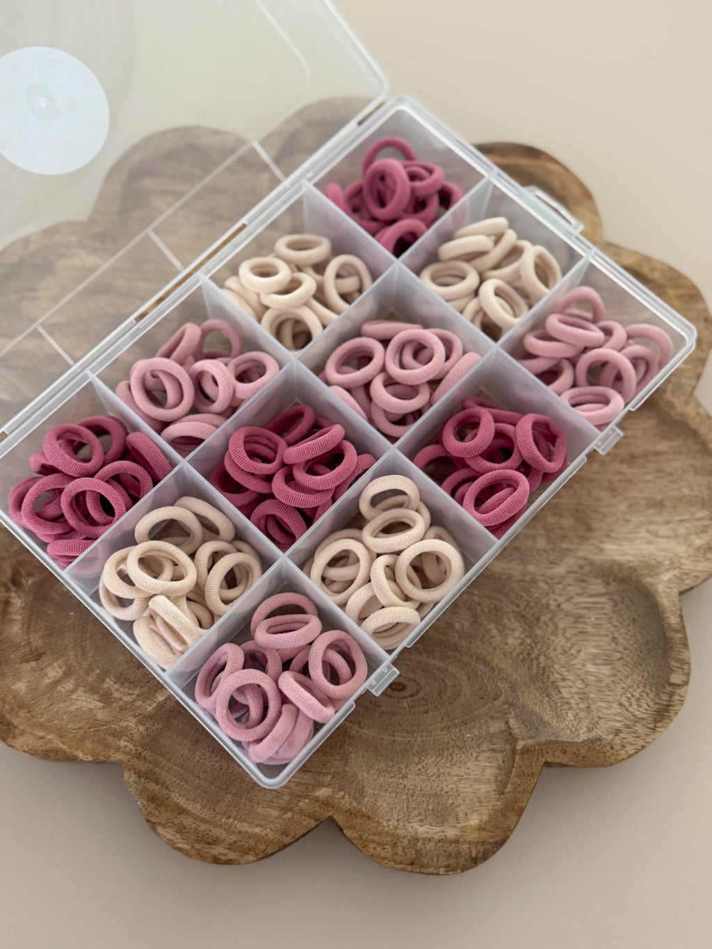 Doos Haarelastieken - Roze