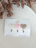 Setje Haarspeldjes - Cuddle Hearts