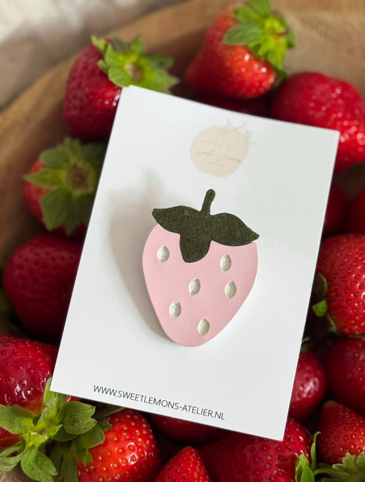 Haarspeldje - Strawberry Pink