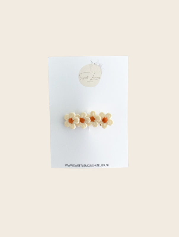 Haarspeldje Daisy Ecru