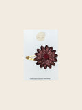 Haarspeldje Dahlia - Glitter Purple