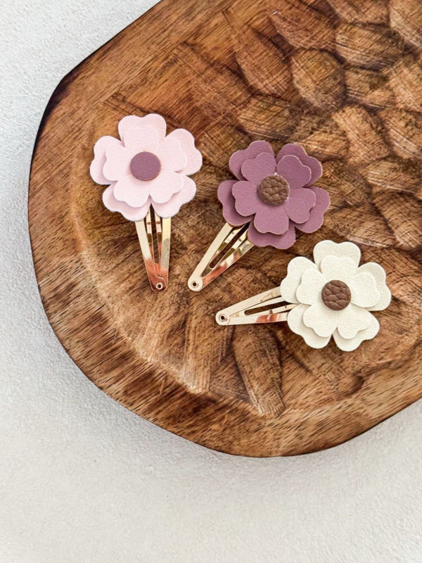 Haarspeldje Flowerly - Soft Pink