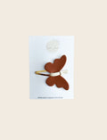 Vlinder Haarspeldje - Brown
