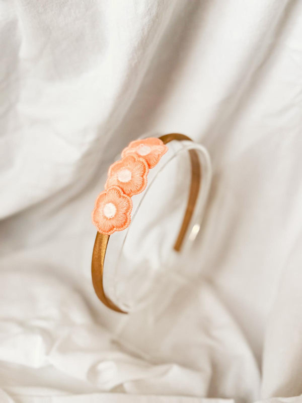 Diadeem Daisy - Peach