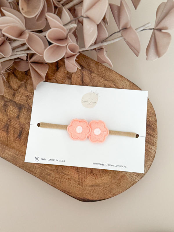 Haarband Daisy - Peach