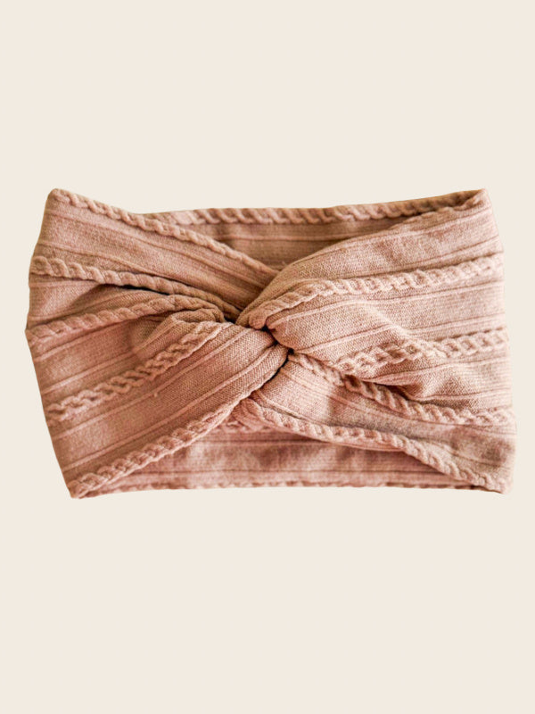 Haarband Twist - Oud Roze