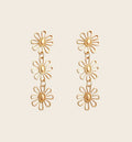 Oorbellen Flower Trio