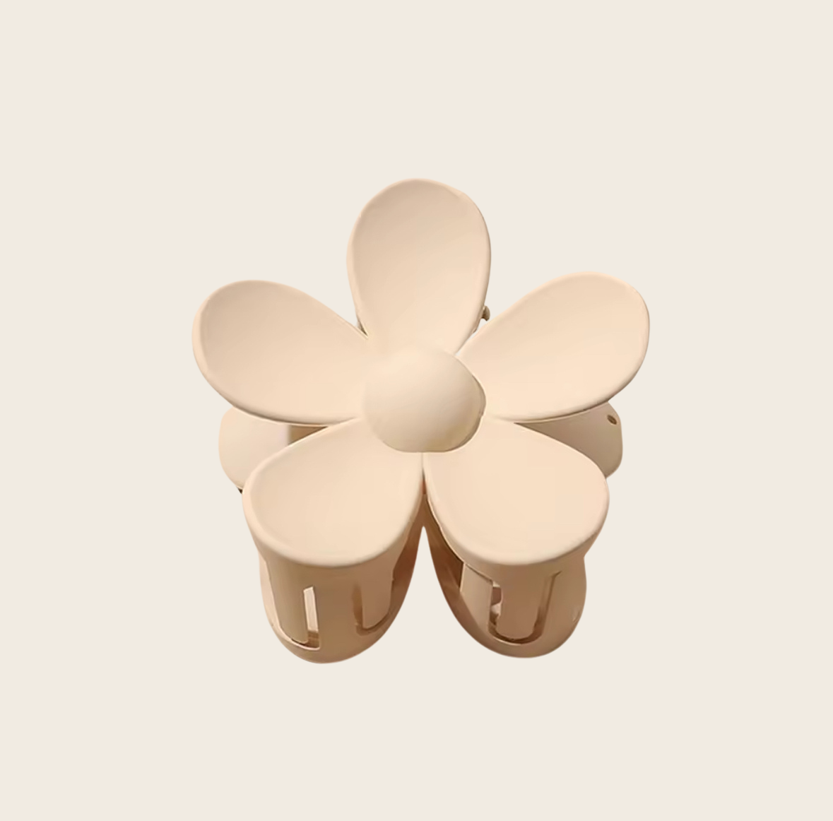 Haarclip Daisy - Beige